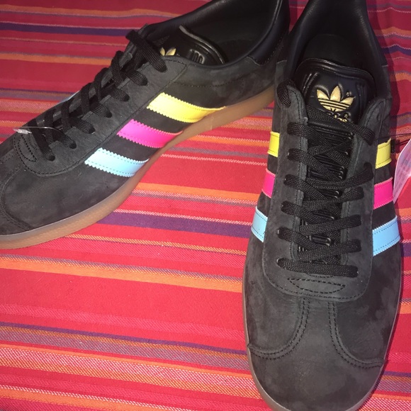 adidas gazelle multicolor stripes